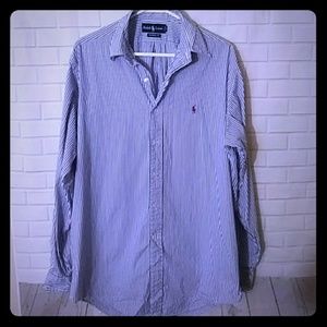 Ralph Lauren classic fit long sleeve shirt 15 1/2